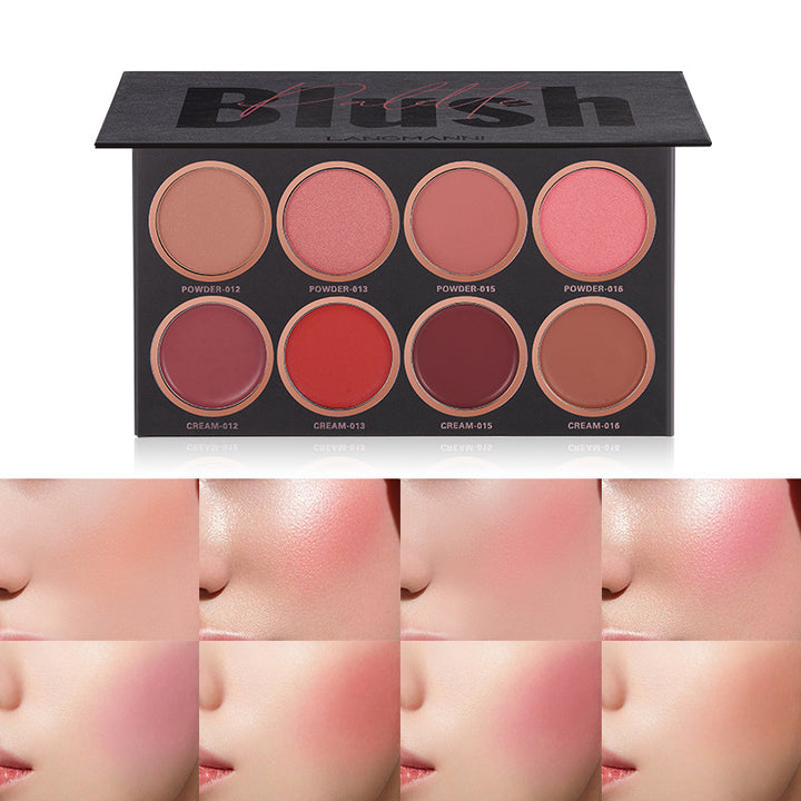 Timeless Blush Radiance Palette - Eight-Color Blush Disc