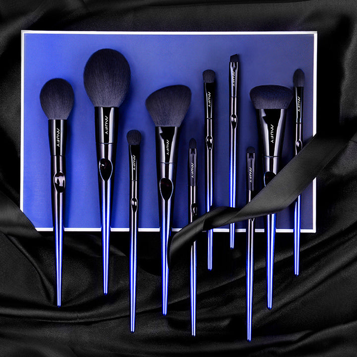 The Decadent Blue Makeup Brush Set