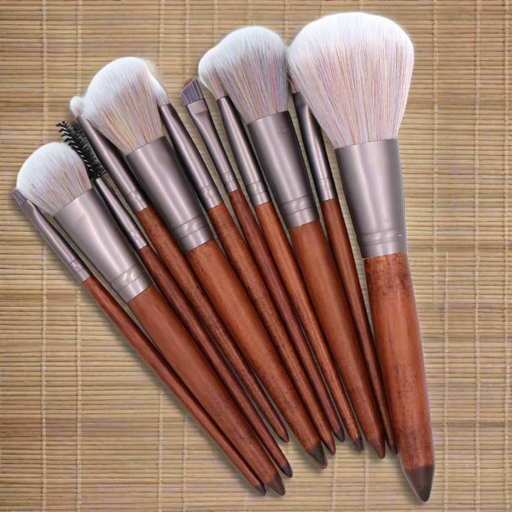 The Glam Precision Collection - 11 Piece High-Quality Makeup Brush Set