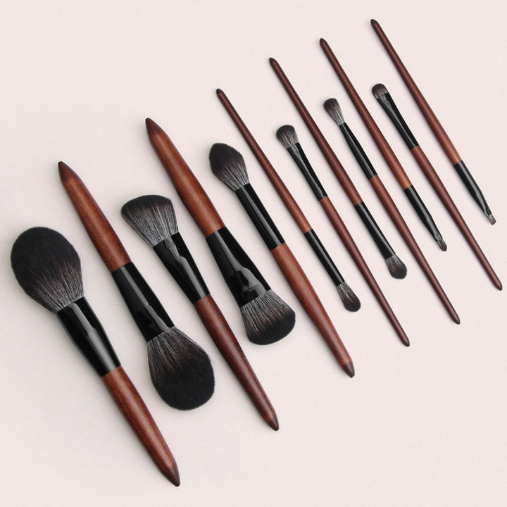 Noir Necessities - 12 Professional Makeup Brush Set