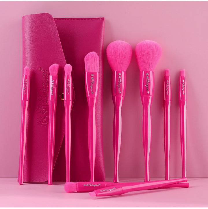 The Ultimate Retro-Inspired Collection: Candy Colour Makeup Brush Set