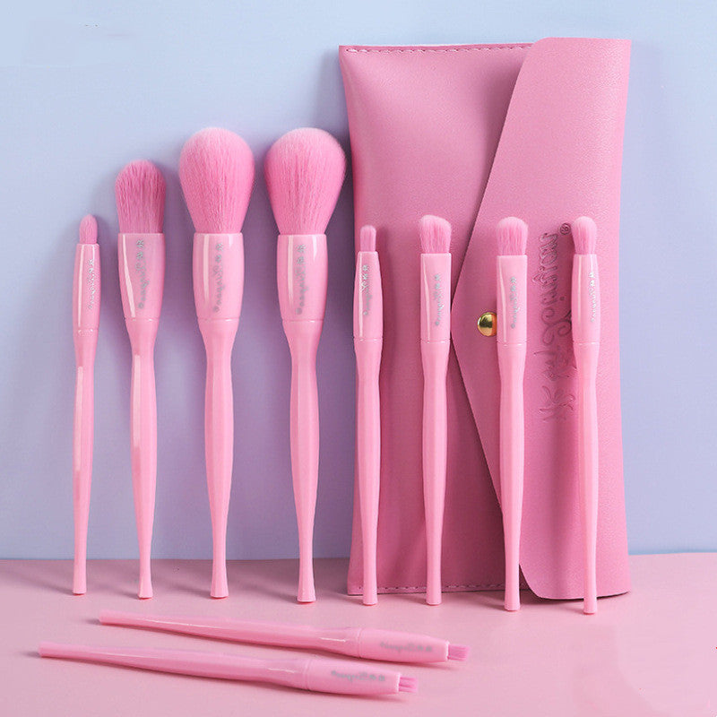 The Ultimate Retro-Inspired Collection: Candy Colour Makeup Brush Set