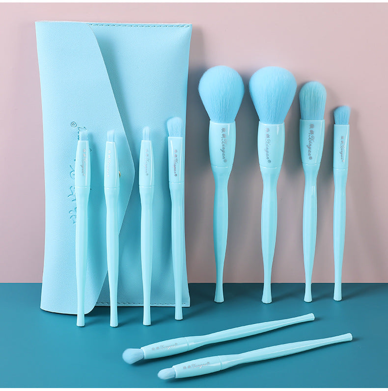 The Ultimate Retro-Inspired Collection: Candy Colour Makeup Brush Set