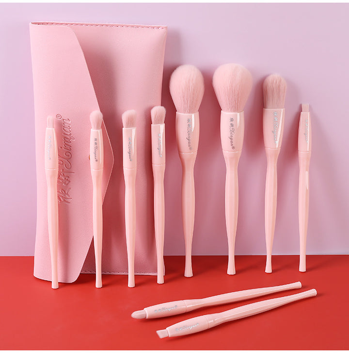 The Ultimate Retro-Inspired Collection: Candy Colour Makeup Brush Set