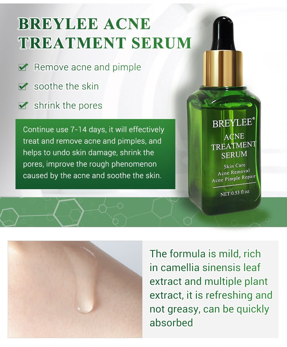 Camellia Sinensis Leaf Extract Anti-Acne Serum