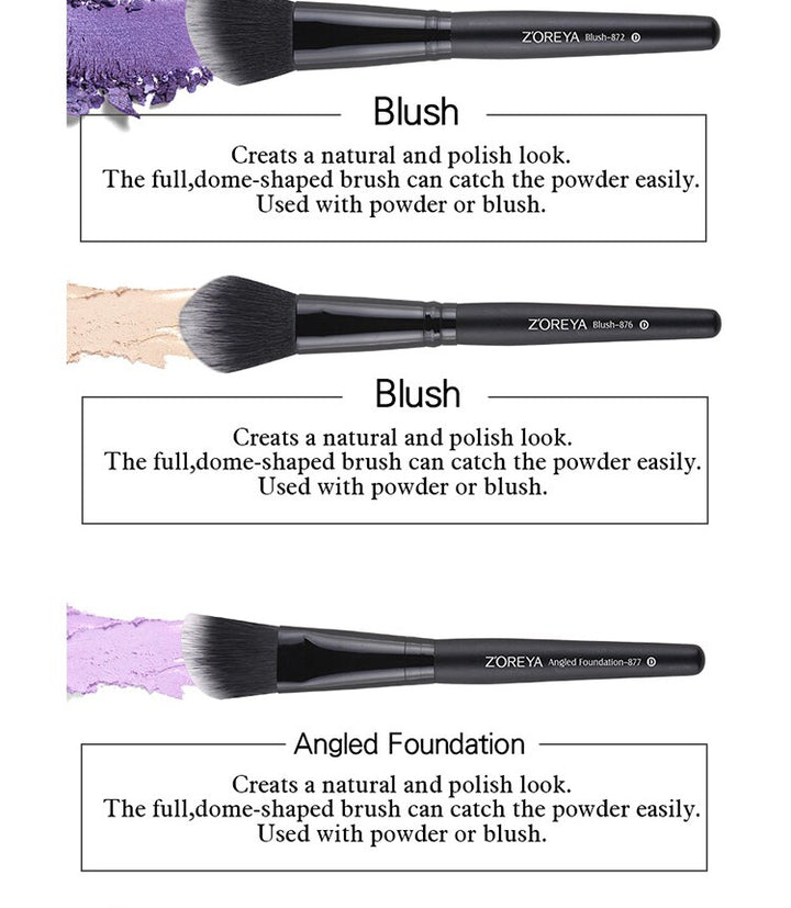 The Flawless Face Whisperer - Professional Makeup Brush Set