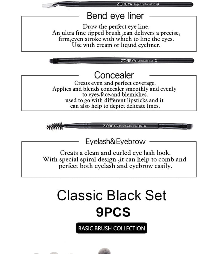 The Flawless Face Whisperer - Professional Makeup Brush Set