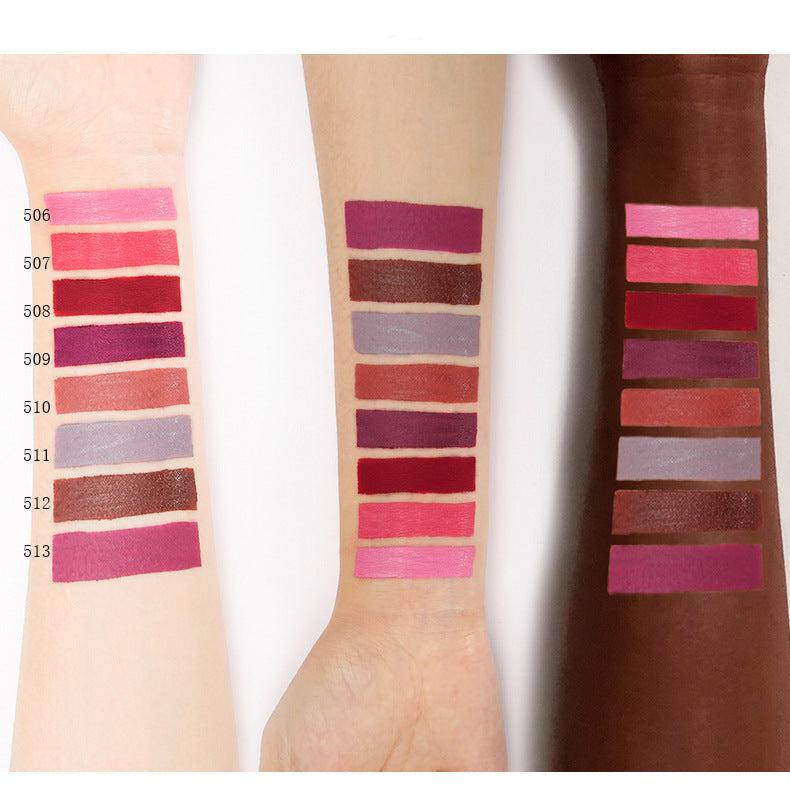 16-Shades of Bold Matte Liquid Lipstick & Blush Duo: Versatile Beauty for Lips & Cheeks