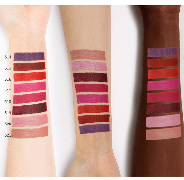 16-Shades of Bold Matte Liquid Lipstick & Blush Duo: Versatile Beauty for Lips & Cheeks