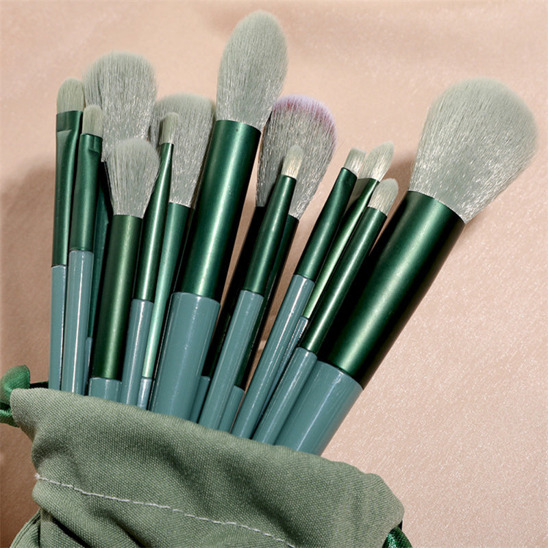 13 Essentials - The Vibrant Makeup Brushes Collection