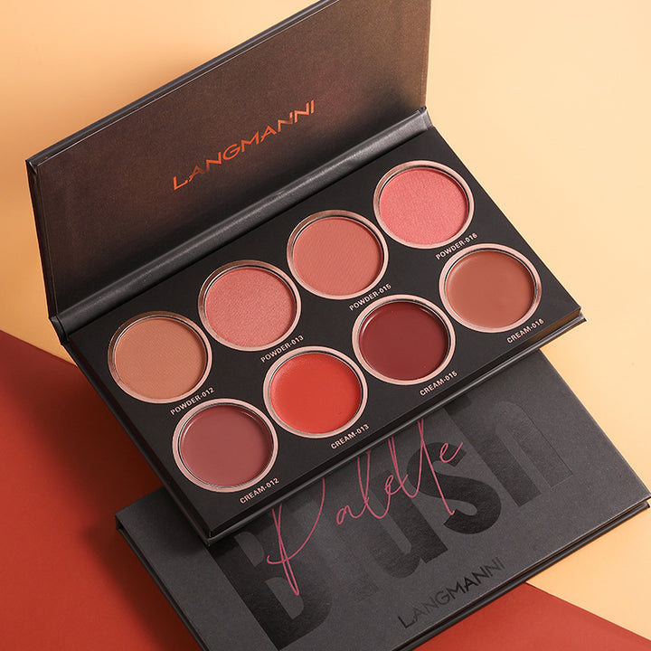 Timeless Blush Radiance Palette - Eight-Color Blush Disc