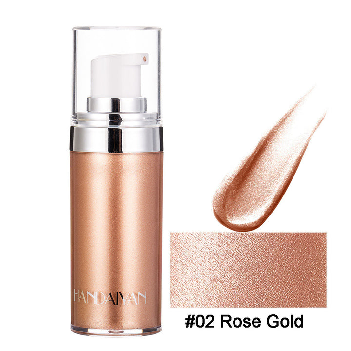 An All-Over Body & Face Luxury Liquid Luminizer and Highlighter