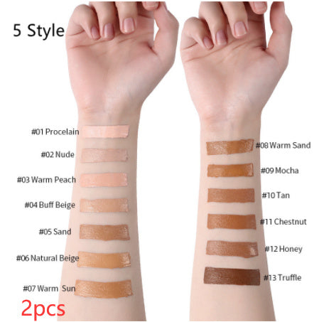 Flawless Coverage Liquid Foundation: 2-in-1 Foundation & Concealer