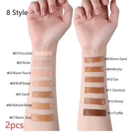 Flawless Coverage Liquid Foundation: 2-in-1 Foundation & Concealer