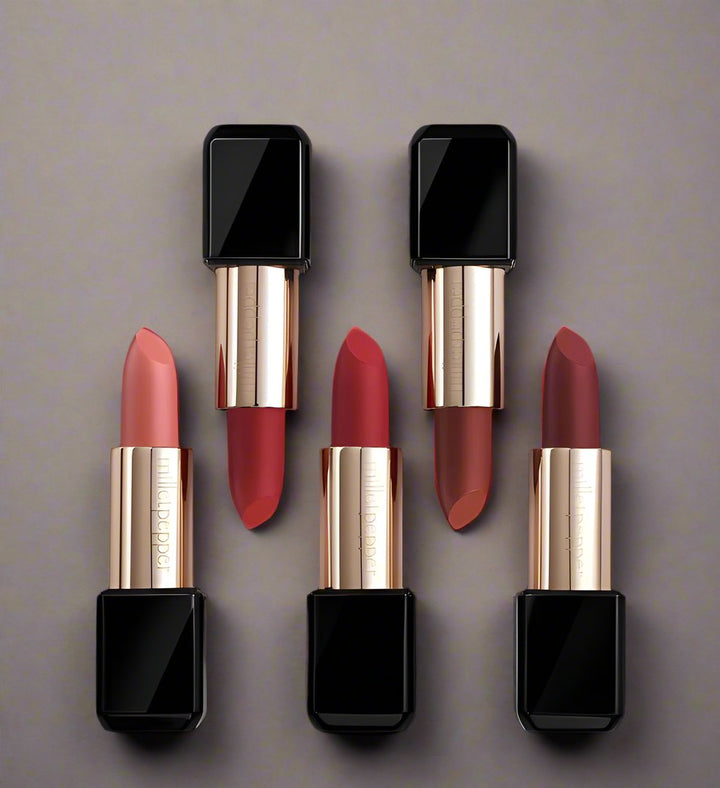 Velvety Luxe Matte Lipstick Collection by Millet Pepper