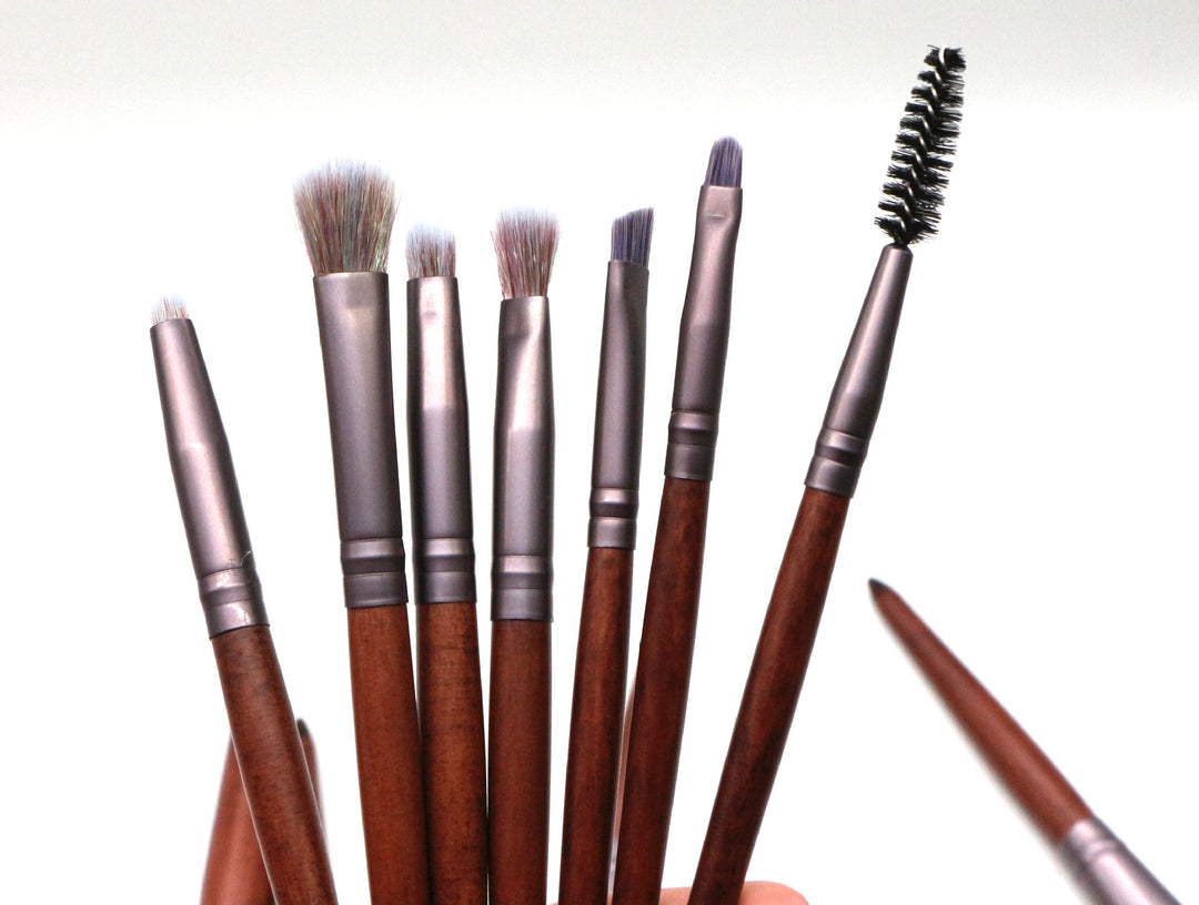 The Glam Precision Collection - 11 Piece High-Quality Makeup Brush Set