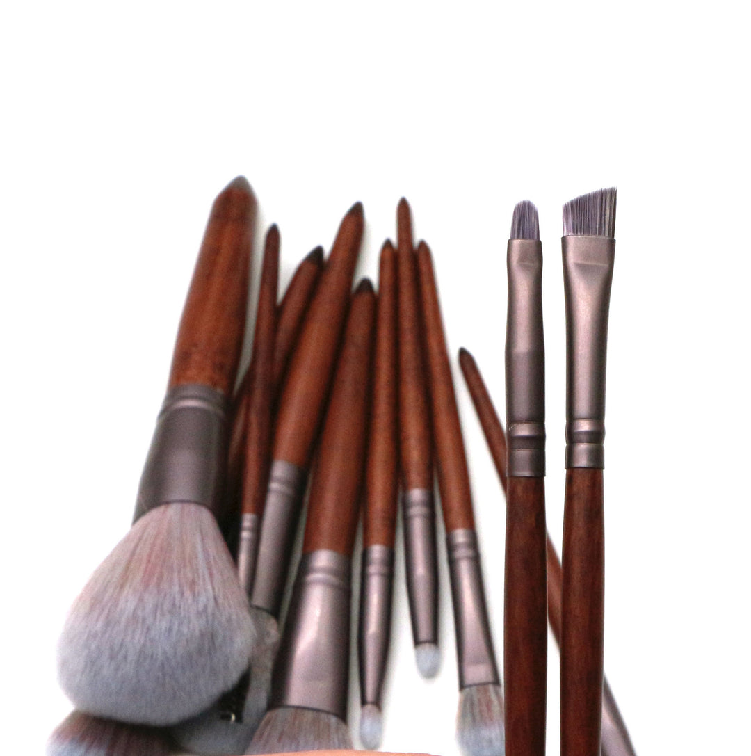 The Glam Precision Collection - 11 Piece High-Quality Makeup Brush Set