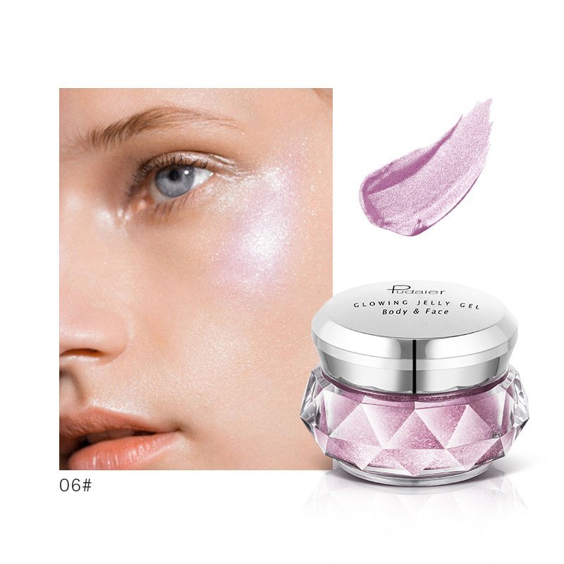 Pudaier Prismatic Glowing Jelly Gel Highlighter - Body & Face