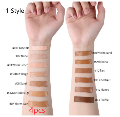 Flawless Coverage Liquid Foundation: 2-in-1 Foundation & Concealer