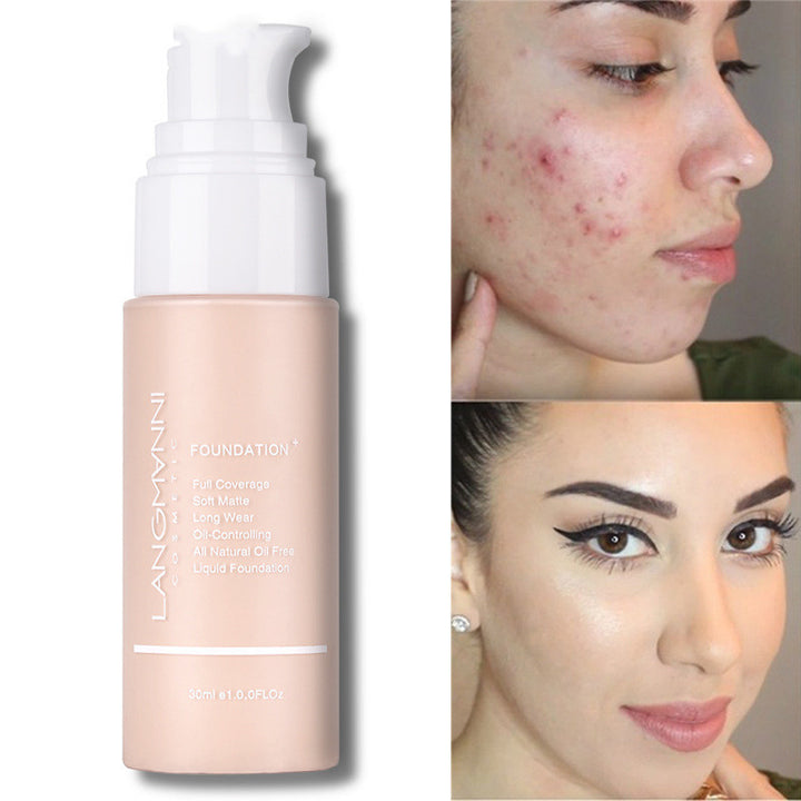 Flawless Coverage Liquid Foundation: 2-in-1 Foundation & Concealer