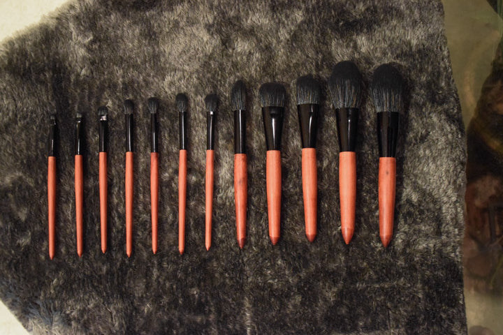 Noir Necessities - 12 Professional Makeup Brush Set