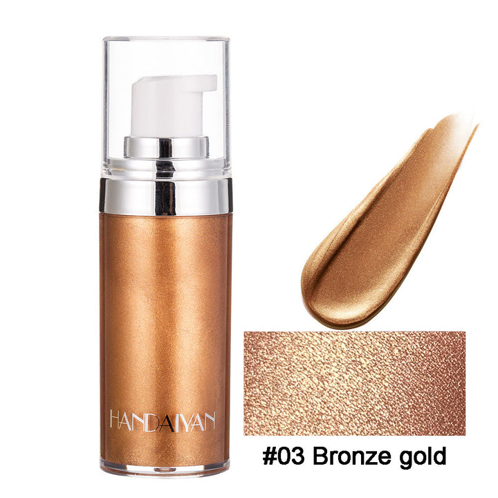 An All-Over Body & Face Luxury Liquid Luminizer and Highlighter