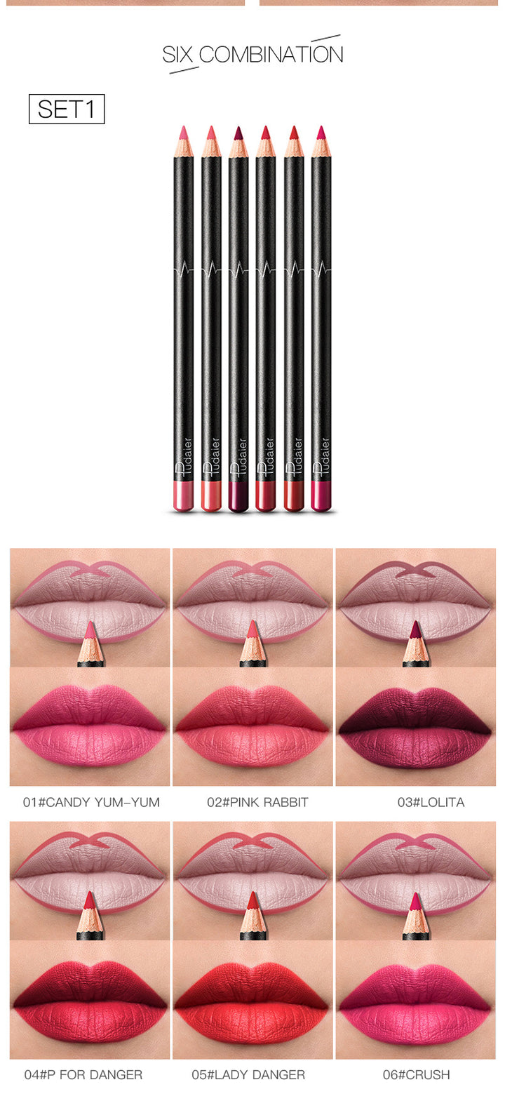 Lip Couture - Non-Smudge Waterproof Lip Liners