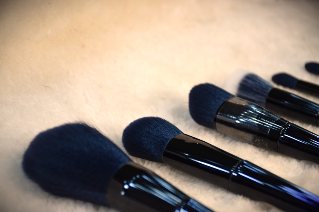 The Decadent Blue Makeup Brush Set