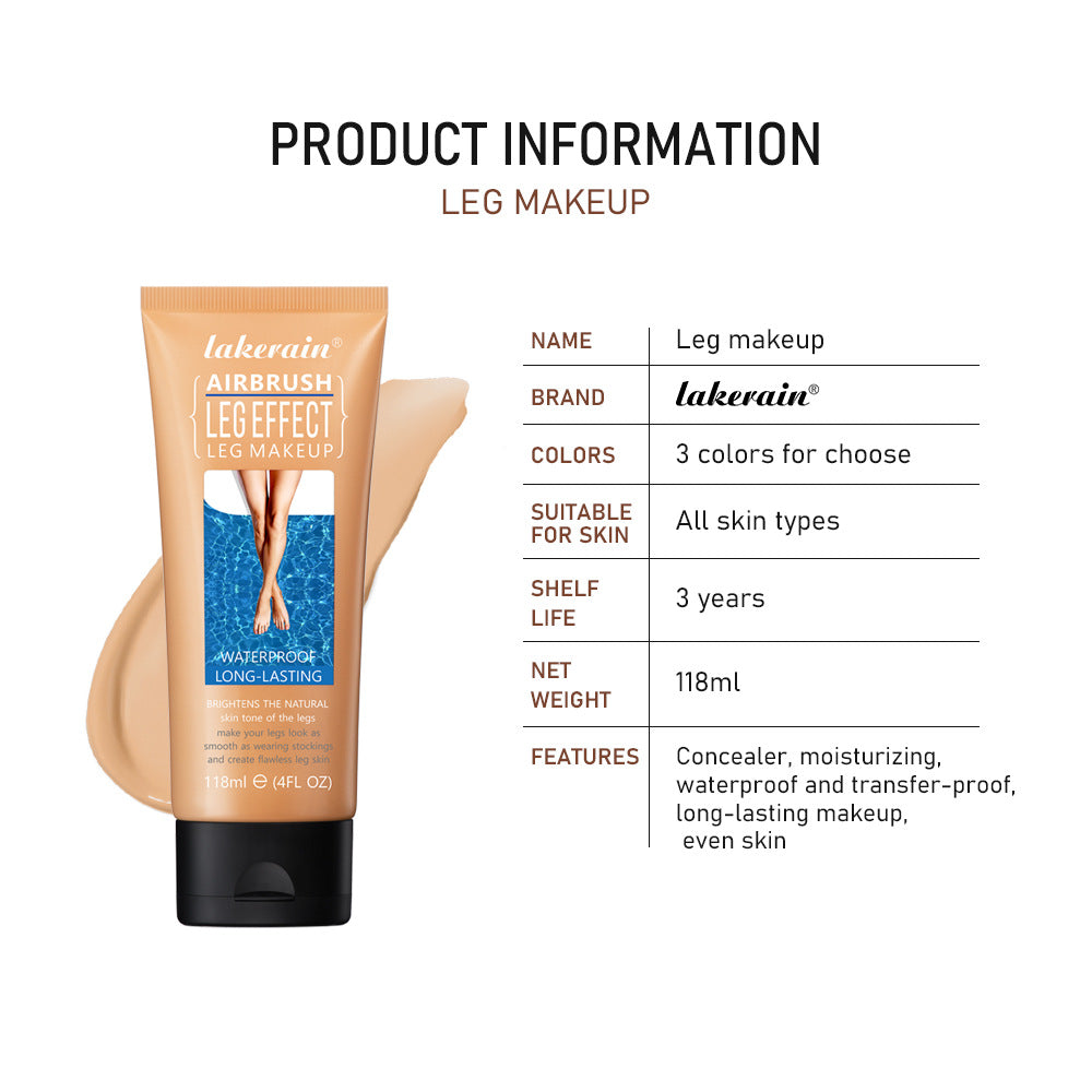 Lakerain Seamless Leg Tint - Airbrush Leg Effect Liquid Foundation