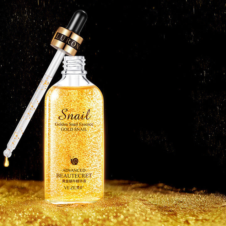 Liquid Gold, The Elixir for Youthful Glass Skin: Golden Snail & Sodium Hyaluronate Acid Serum