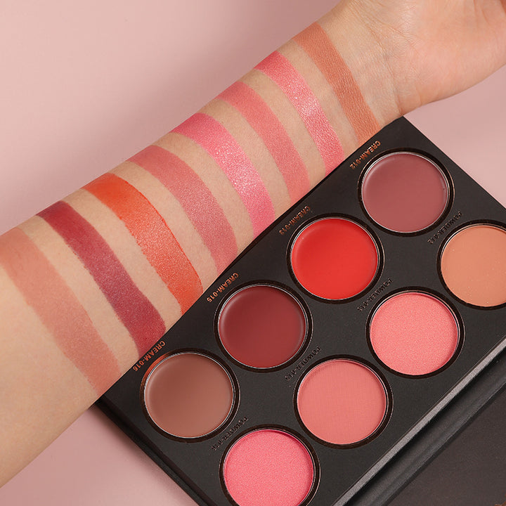 Timeless Blush Radiance Palette - Eight-Color Blush Disc