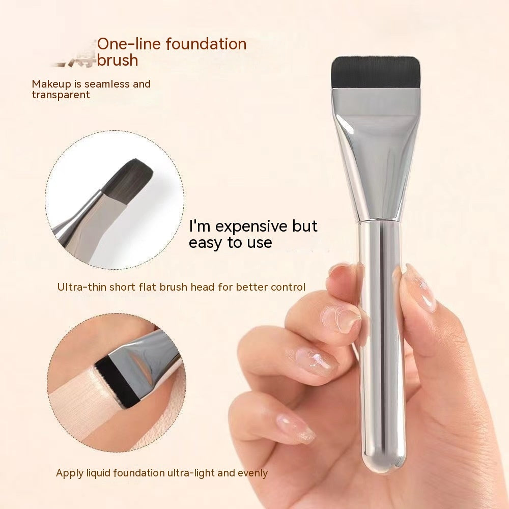 The Buffer Baroness - Metal Body Foundation Brush