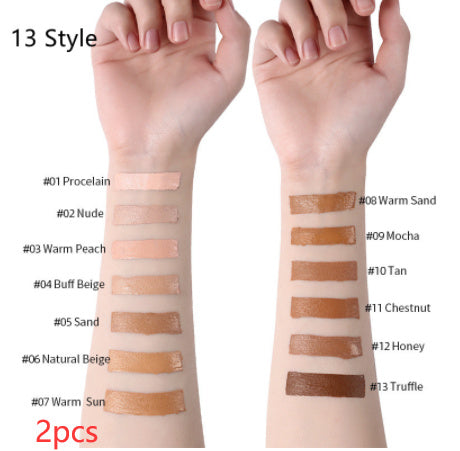 Flawless Coverage Liquid Foundation: 2-in-1 Foundation & Concealer