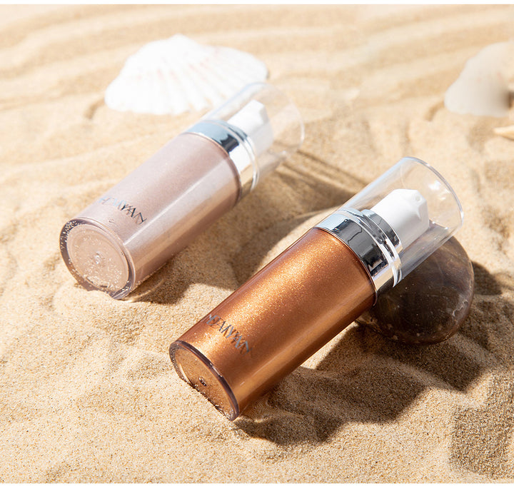 An All-Over Body & Face Luxury Liquid Luminizer and Highlighter